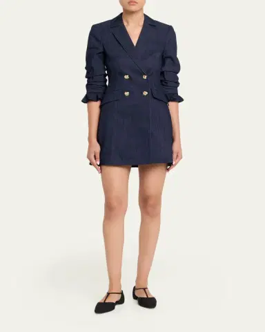 Cinq à Sept Bekah Denim Mini Dress | Thumbnail 2