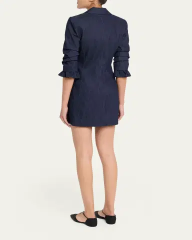 Cinq à Sept Bekah Denim Mini Dress | Thumbnail 3