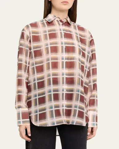 Frame The Plaid Boy Shirt | Thumbnail 4 Frame The Plaid Boy Shirt | Thumbnail 4