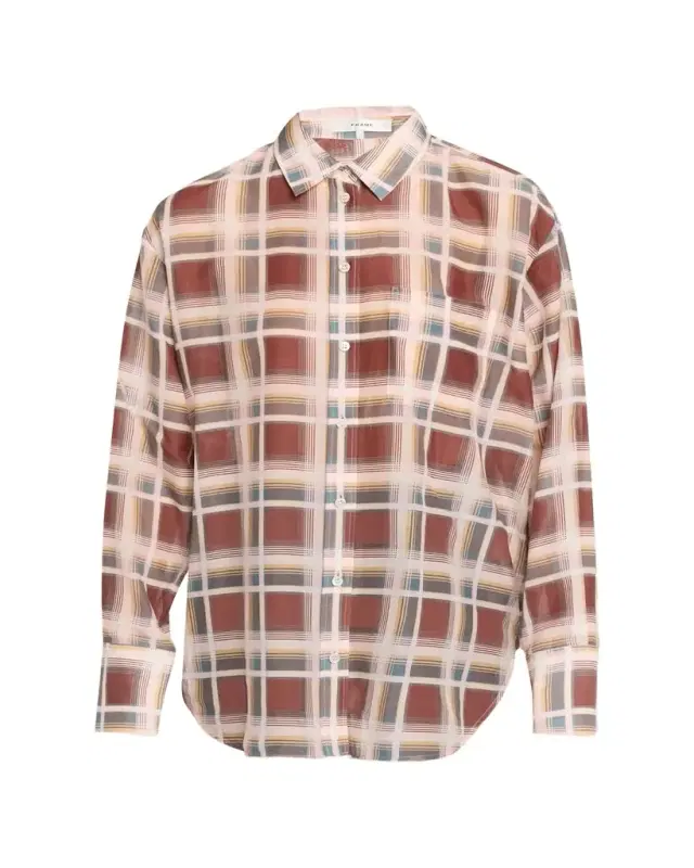 FRAME The Plaid Boy Shirt