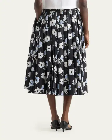 Prada Wildflower Cotton Midi Skirt | Thumbnail 3 Prada Wildflower Cotton Midi Skirt | Thumbnail 3