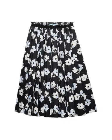 Prada Wildflower Cotton Midi Skirt | Thumbnail 1 Prada Wildflower Cotton Midi Skirt | Thumbnail 1
