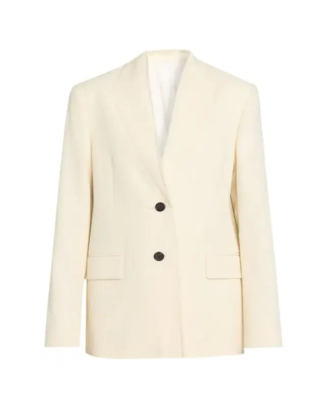 Toteme Raw Lapel Wool Sport Coat