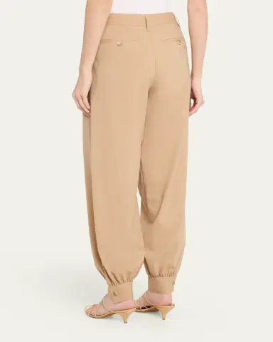 Ulla Johnson Luella Pleated Wool-Blend Pants | Thumbnail 3