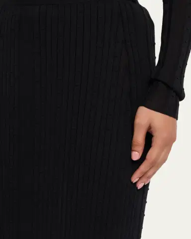 Proenza Schouler Monet Ribbed Maxi Skirt | Thumbnail 4