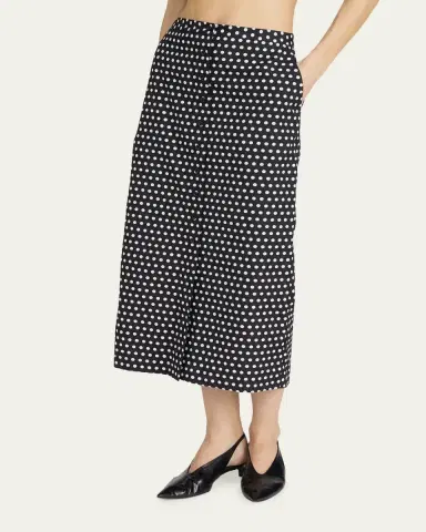 Frame The Polka Dot Skirt | Thumbnail 4 Frame The Polka Dot Skirt | Thumbnail 4