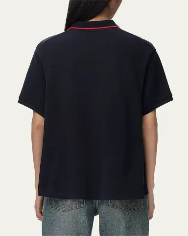 Loewe Trapeze Short-Sleeve Polo Shirt | Thumbnail 3 Loewe Trapeze Short-Sleeve Polo Shirt | Thumbnail 3