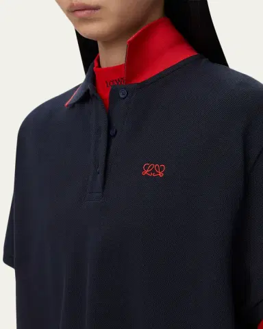 Loewe Trapeze Short-Sleeve Polo Shirt | Thumbnail 5 Loewe Trapeze Short-Sleeve Polo Shirt | Thumbnail 5