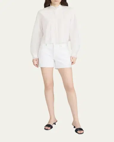 Frame The Long Hang Denim Shorts | Thumbnail 2 Frame The Long Hang Denim Shorts | Thumbnail 2
