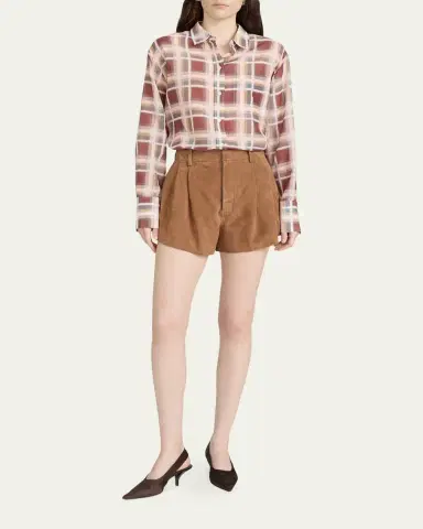 Frame The Suede Utility Shorts | Thumbnail 2 Frame The Suede Utility Shorts | Thumbnail 2