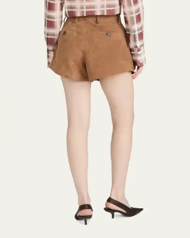 Frame The Suede Utility Shorts | Thumbnail 3 Frame The Suede Utility Shorts | Thumbnail 3