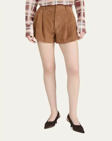 Frame The Suede Utility Shorts | Thumbnail 4 Frame The Suede Utility Shorts | Thumbnail 4