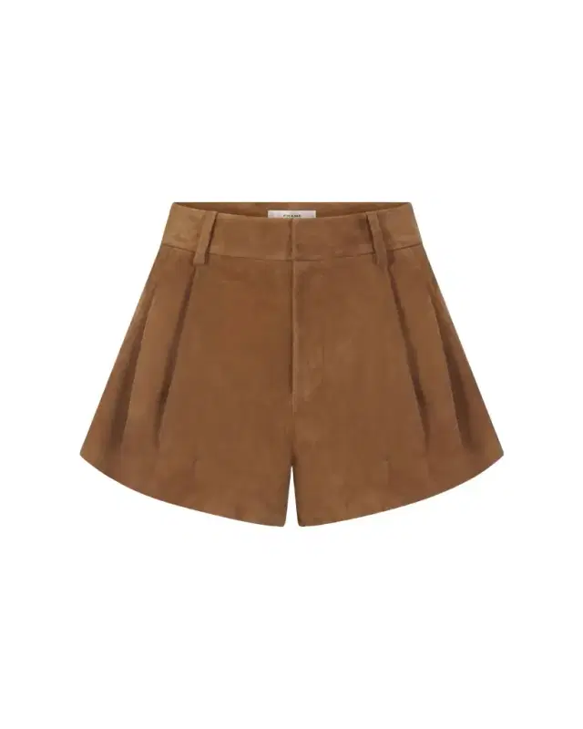 FRAME The Suede Utility Shorts