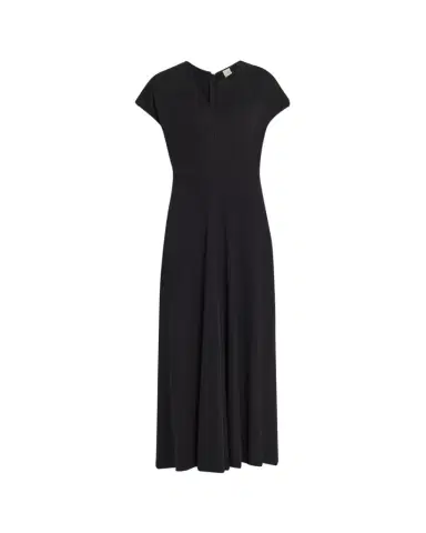 TOTEME V-Neck Jersey Dress | Thumbnail 1 TOTEME V-Neck Jersey Dress | Thumbnail 1