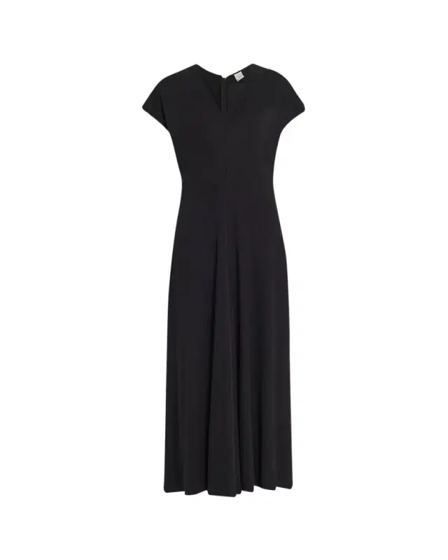 Toteme V-Neck Jersey Dress