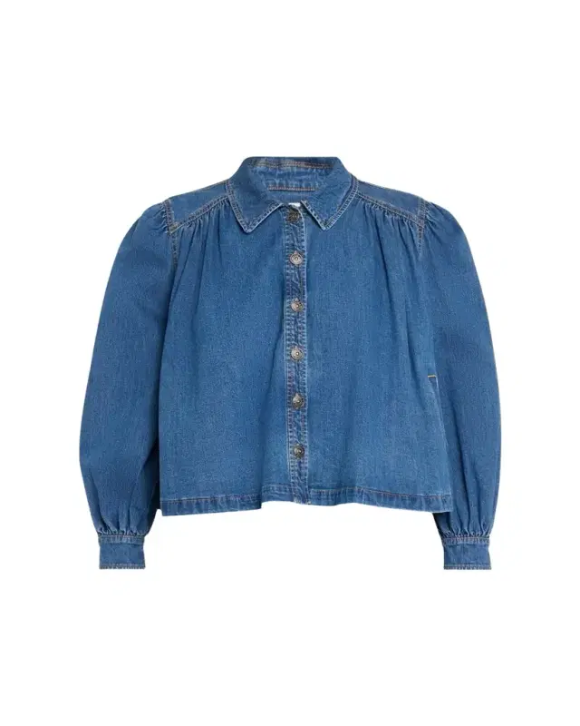 Cinq a Sept Lyla Denim Swing Jacket