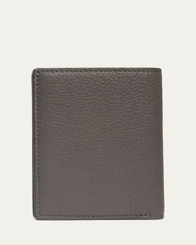 Tom Ford Men's Grained Leather T Line Bifold Card Holder | Thumbnail 4 Tom Ford Men's Grained Leather T Line Bifold Card Holder | Thumbnail 4