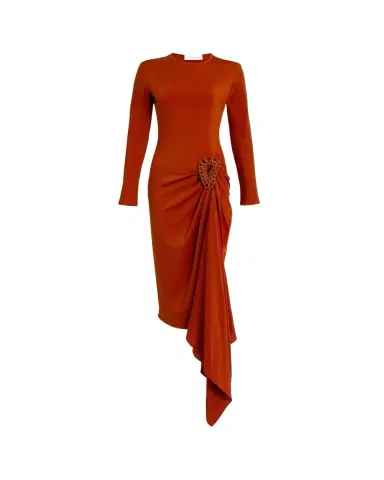 Silvia Tcherassi Ananya Jersey Midi Dress | Thumbnail 1 Silvia Tcherassi Ananya Jersey Midi Dress | Thumbnail 1