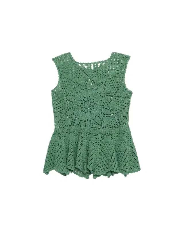 Ulla Johnson Cora Sleeveless Crochet Top