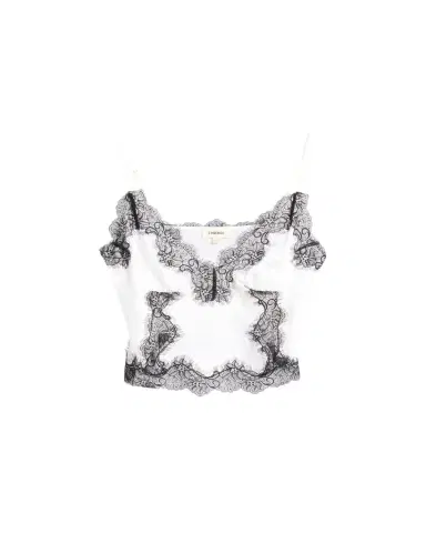 L'Agence Kimber Lace-Trim Silk Cami | Thumbnail 1 L'Agence Kimber Lace-Trim Silk Cami | Thumbnail 1