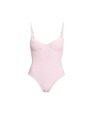 Simkhai Suni Textured Gingham One-Piece Swimsuit | Thumbnail 1 Simkhai Suni Textured Gingham One-Piece Swimsuit | Thumbnail 1