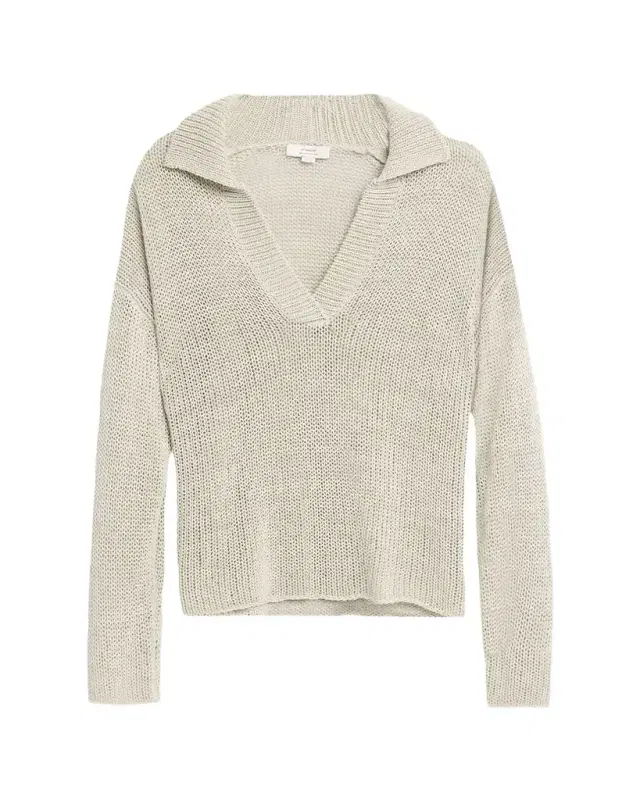 Vince Coated Cotton Sweater
