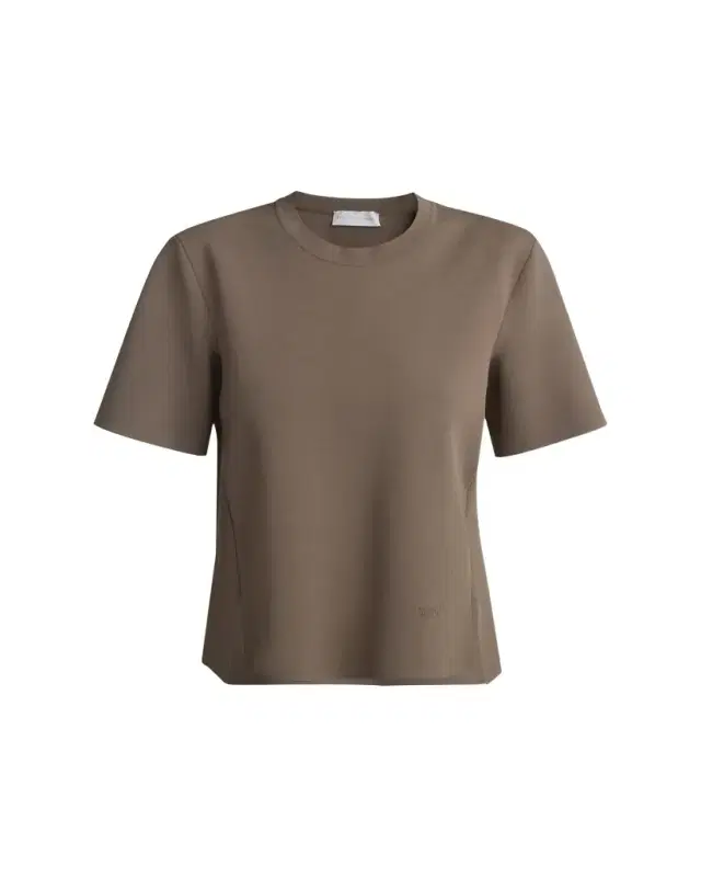 Stella McCartney Iconic Compact Knit Short-Sleeve Top