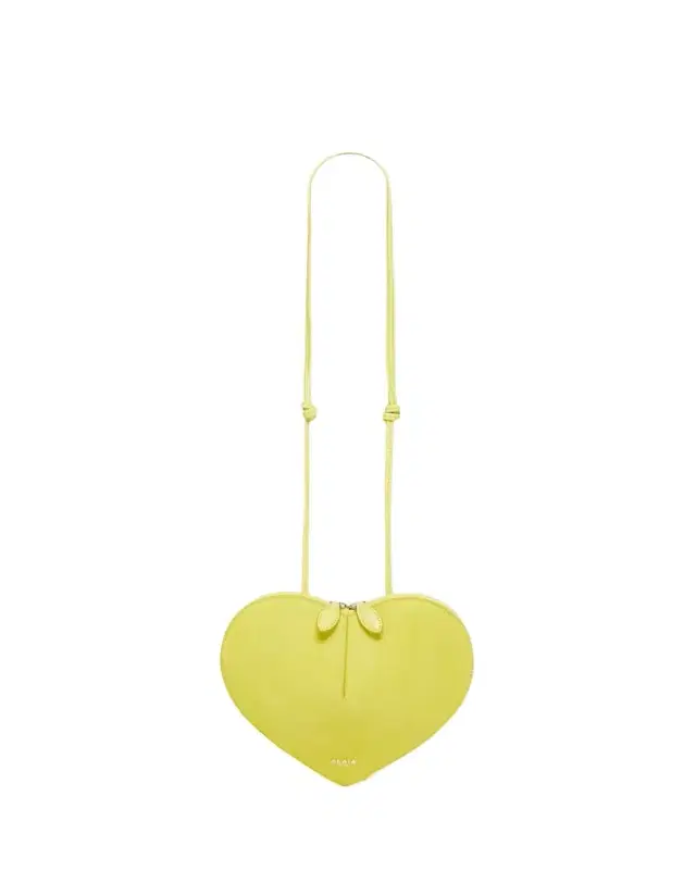 ALAÏA Le Coeur Crossbody Bag in Suede