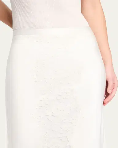 TWP Lace Silk Maxi Skirt | Thumbnail 5