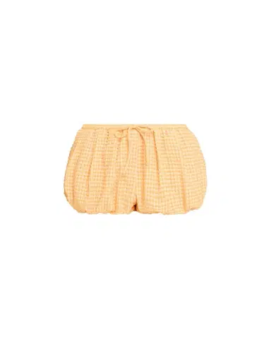 Simkhai Addie Textured Gingham Bubble Shorts | Thumbnail 1