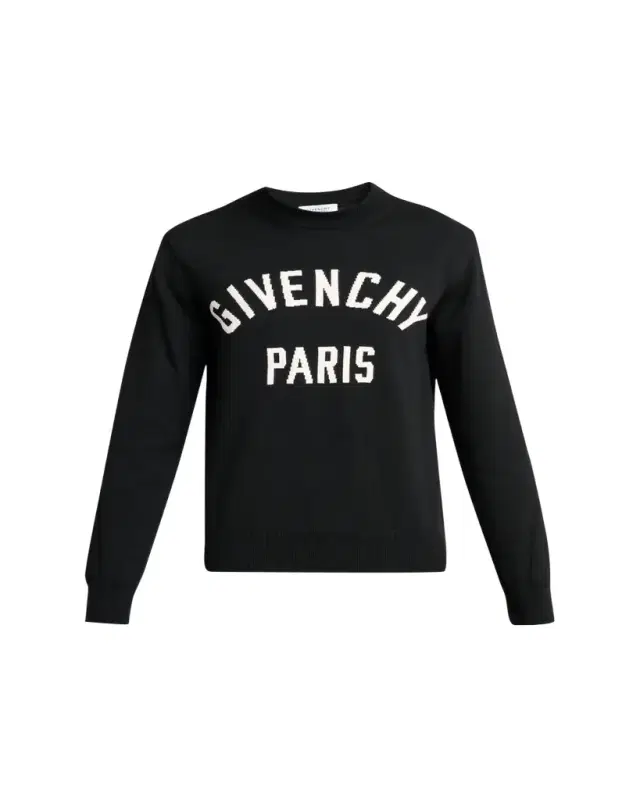 Men's Logo Cotton-Blend Crewneck Sweater
