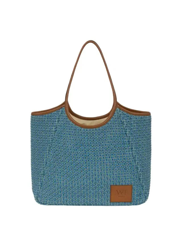 The Market Woven Tote Bag