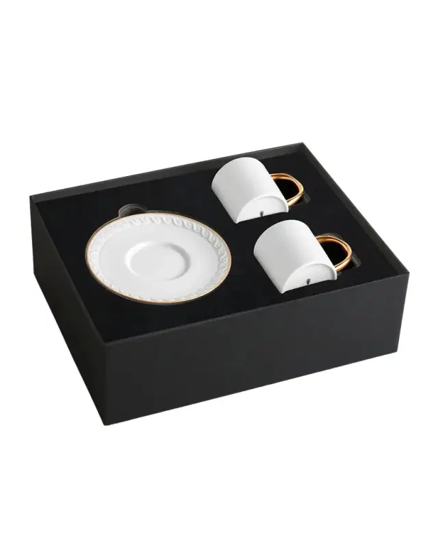 L'Objet Neptune Espresso Cup & Saucer