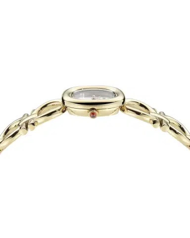 Ferragamo 25mm Double Gancini BraceleDouble Gancini 25MM IP Yellow Gold Diamond Watch | Thumbnail 1 Ferragamo 25mm Double Gancini BraceleDouble Gancini 25MM IP Yellow Gold Diamond Watch | Thumbnail 1