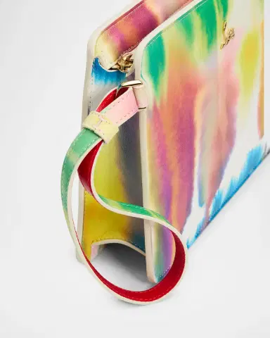 Christian Louboutin Bettina Small Pouch Bag in Tie-Dye Leather | Thumbnail 5 Christian Louboutin Bettina Small Pouch Bag in Tie-Dye Leather | Thumbnail 5