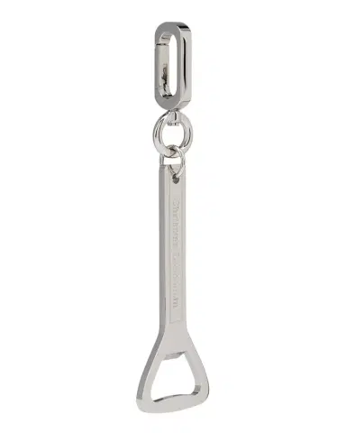 Christian Louboutin Men 's Cl Logo-Engraved Brass Bottle Opener Keyring | Thumbnail 1