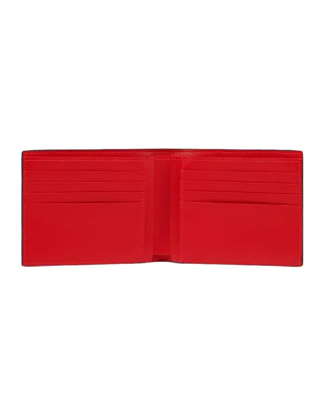 Christian Louboutin Men 's Canopy Bifold Wallet in Brushed Leather