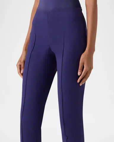 Akris Melissa Stretch Techno Cotton Slim-Fit Pants | Thumbnail 4