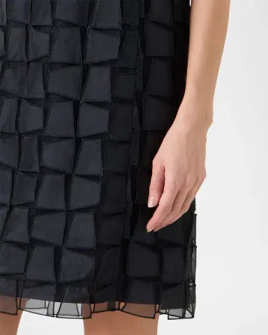 Akris Embroidered Organza Sheath Dress | Thumbnail 4 Akris Embroidered Organza Sheath Dress | Thumbnail 4