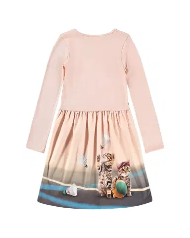 Molo Girl's Credence Long-Sleeve Stretch Cotton Dress, Size 2-6 | Thumbnail 1