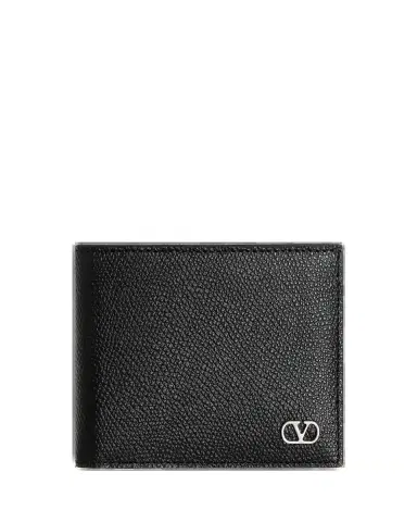 Valentino Garavani Men's VLogo Signature Grainy Calfskin Billfold Wallet | Thumbnail 2 Valentino Garavani Men's VLogo Signature Grainy Calfskin Billfold Wallet | Thumbnail 2