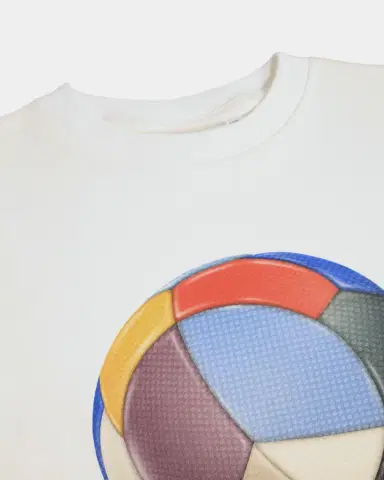 Molo Boy's Roxo Soccer-Print Short-Sleeve T-Shirt, Size 8-12 | Thumbnail 3