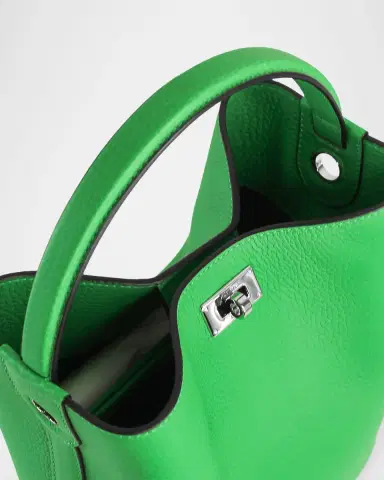 Michino Paris Odeon Mini Taurillon Leather Bucket Bag | Thumbnail 3