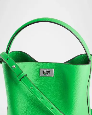 Michino Paris Odeon Mini Taurillon Leather Bucket Bag | Thumbnail 5