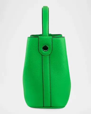 Michino Paris Odeon Mini Taurillon Leather Bucket Bag | Thumbnail 6