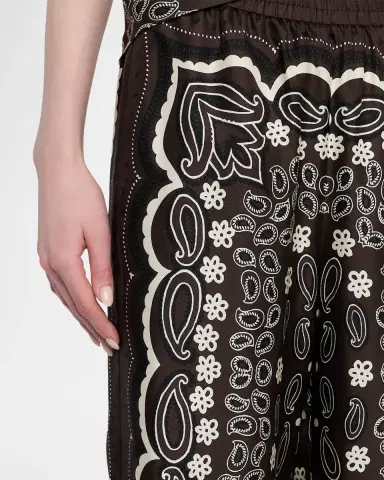 Nili Lotan Morgan Silk Pants | Thumbnail 4 Nili Lotan Morgan Silk Pants | Thumbnail 4