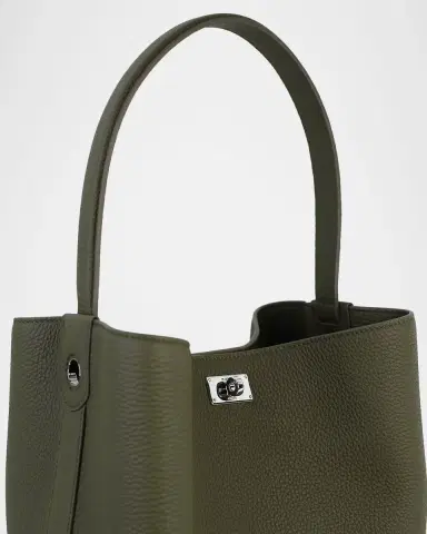 Michino Paris Odeon PM Grain Leather Bucket Bag | Thumbnail 4 Michino Paris Odeon PM Grain Leather Bucket Bag | Thumbnail 4
