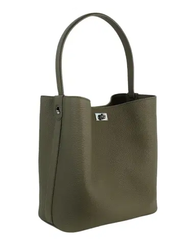 Michino Paris Odeon PM Grain Leather Bucket Bag | Thumbnail 1 Michino Paris Odeon PM Grain Leather Bucket Bag | Thumbnail 1