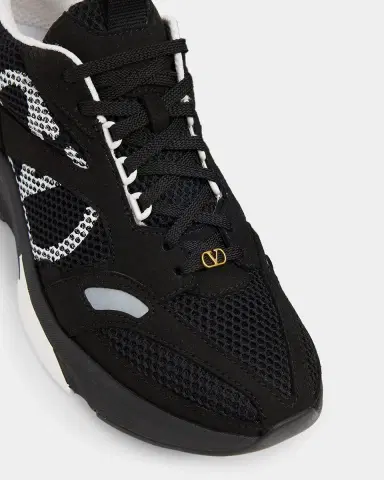 Valentino Garavani Men's V-Logo Mesh Sneakers | Thumbnail 8 Valentino Garavani Men's V-Logo Mesh Sneakers | Thumbnail 8