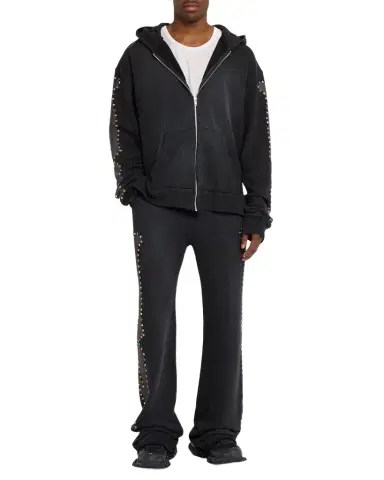 Alchemist Men's Cotton Rhinestone-Embellished Bones Atelier Sweatpants | Thumbnail 1